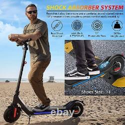 Wheelspeed Electric Scooter 25 Miles Range 10 Pneumatic Tires Folding E Scooter