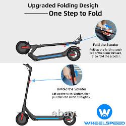 Wheelspeed WS1 Pro Electric Scooter Adults 40 Miles Long Range Folding E Scooter