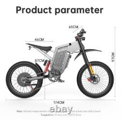 X21 MAX 3000W Peak 6000W Electric Bike for Adults 60V 30AH Samsung Battery 45MPH