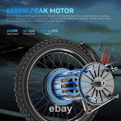 X21 MAX 3000W Peak 6000W Electric Bike for Adults 60V 30AH Samsung Battery 45MPH