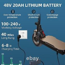 X750 Electric Scooter, 37.5 mph Speed, 40 Miles Range Fast Electric Scooter