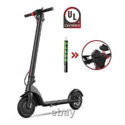 X7 350W Electric Scooter Skateboard Riding Kick E-Scooter Bike Folding Portable