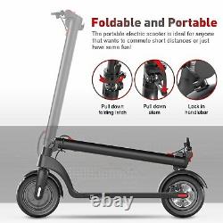 X7 350W Electric Scooter Skateboard Riding Kick E-Scooter Bike Folding Portable