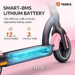 YADEA KS3Lite Adult Foldable Electric Scooter Lightweight Urban Commut E-Scooter