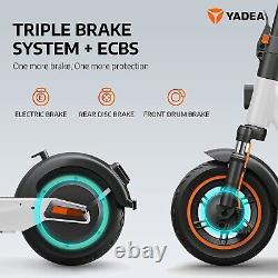 YADEA KS5 Adult Electric Scooter Folding Long Range E-Scootor APP Control IP54