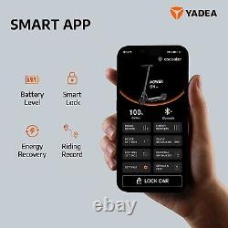 YADEA KS5 Adult Electric Scooter Folding Long Range E-Scootor APP Control IP54