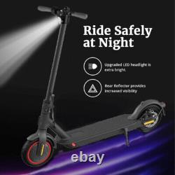 Yellow Electric Scooter for Adults Foldable Scooter with Seat max speed 35km/h