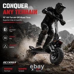 ZIPPYGO 5600W Off Road Fast Electric Scooter for Adults 50MPH 50Miles 60V 23.4AH