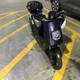 Zebra Seated Electric Scooter Black with Rear Storage Box