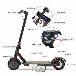 ZeeBull Electric Scooter Adult, 8.5 Solid Tires 350W Motor Long-range Battery